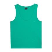 4F Dames effen slank tanktop