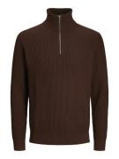 Jack & Jones Jprblaliam knit half zip bf ln