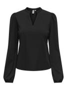 Only Onlanie ls v-neck top pnt -