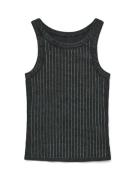 Vero Moda Vmmaiken rhinestone tanktop antraciet