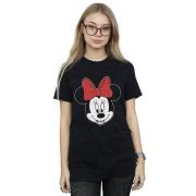 Disney Dames minnie mouse hoofd katoenen vriendje t-shirt