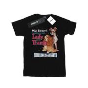 Disney Dames lady and the tramp distressed classic poster cotton boyfr...