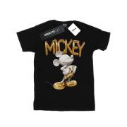 Disney Heren mickey mouse gouden standbeeld t-shirt