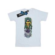 DC Comics Dames aquaman oceaanmeester katoenen vriendje t-shirt