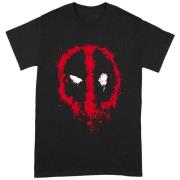 Deadpool Uniseks volwassen splat t-shirt