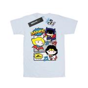 DC Comics Dames chibi super friends dance katoenen vriendje t-shirt