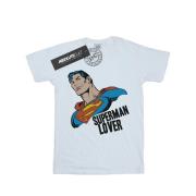 DC Comics Dames superman liefhebber katoenen vriendje t-shirt