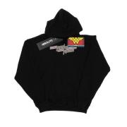 DC Comics Heren wonder woman lijnen logo hoodie