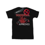 Marvel Avengers Dames deadpool approves katoenen vriendje t-shirt