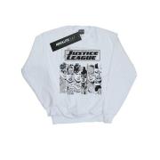 DC Comics Dames justice league strepen sweatshirt