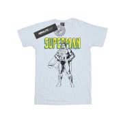 DC Comics Heren superman mono action pose t-shirt