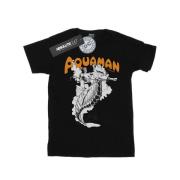 DC Comics Heren aquaman mono action pose t-shirt