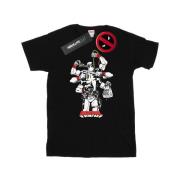 Marvel Avengers Heren deadpool multitasking t-shirt