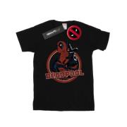 Marvel Avengers Heren deadpool pistool vinger t-shirt