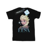 Disney Heren frozen elsa sneeuwvlok portret t-shirt