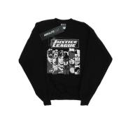 DC Comics Heren justice league strepen sweatshirt