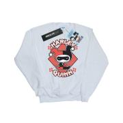 DC Comics Dames chibi harley quinn badge sweatshirt