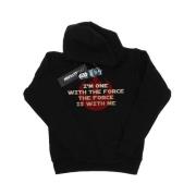 Star Wars Dames rogue one i´m one with the force rood hoodie