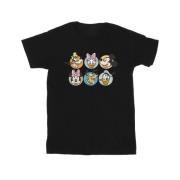 Disney Heren mickey mouse and friends gezichten t-shirt