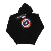 Marvel Avengers Dames captain america bevlekt glazen schild hoodie