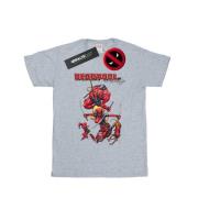 Marvel Avengers Dames deadpool family boyfriend t-shirt