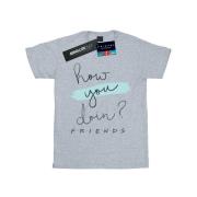 Friends Heren hoe gaat het? handschrift t-shirt