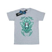 DC Comics Dames aquaman mera crest katoenen vriendje t-shirt