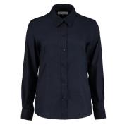 Kustom Kit Dames werkkleding oxford shirt met lange mouwen