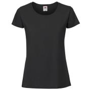 Fruit of the Loom Dames iconic 195 premium ringspun katoenen t-shirt