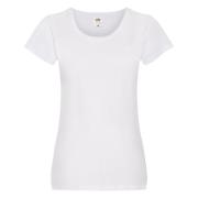 Fruit of the Loom Dames origineel effen t-shirt