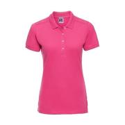 Russell Athletic Dames stretch slim poloshirt