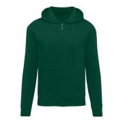 SG Heren met effen oxford hoodie met volledige rits