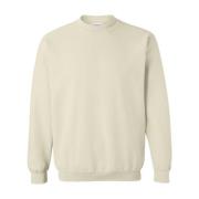 Gildan Unisex adult sweatshirt met zware mouwenhals