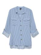 Vero Moda vmbumpy l/s shirt new wvn ga noos 10275283 azure