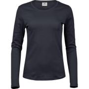 Tee Jays Dames interlock t-shirt met lange mouwen