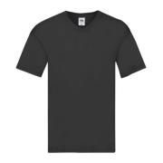 Fruit of the Loom Heren origineel v hals t-shirt