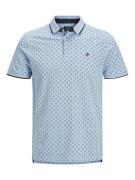 Jack & Jones Jprpaulos play aop blu. ss polo dessin