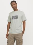 Jack & Jones Jcotarmac camo front tee ss crew ne