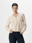 Object Objinge l/s re v-neck knit cardigan