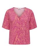 Jacqueline de Yong Jdystarr life 24 v-neck shirt wvn dessin