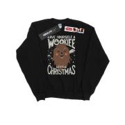 Star Wars Heren wookiee klein kerstmis sweatshirt