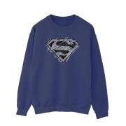 DC Comics Heren superman logo schets sweatshirt