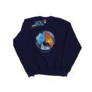 DC Comics Heren aquaman tropical logo sweatshirt