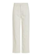 Vila vikelly jaf hw straight jeans-noos 14084730 cloud dancer