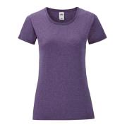 Fruit of the Loom Dames iconic heather t-shirt