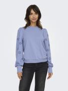 Only Onlfemme l/s puff embroidery ub swt