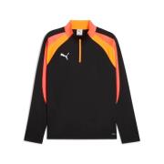 Puma individualliga 1/4 zip top t-shirt voetbal train lm heren -