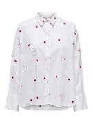 Only Onlnew lina grace ls emb shirt noos dessin