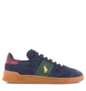 Ralph Lauren heritage aera suede lage sneakers heren