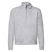 Fruit of the Loom Heren premium effen quarter zip raglan sweatshirt